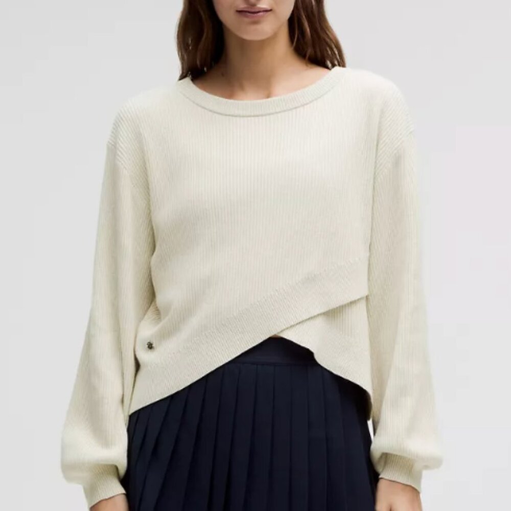 Lululemon Reversible Crossover Sweater